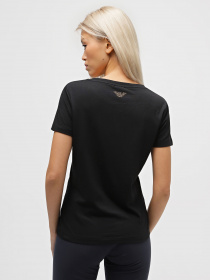 Футболка EA7 Logo cotton blend модель 8NTT67-TJDQZ-1200 Футболка EA7 Logo cotton blend модель 8NTT67-TJDQZ-1200 Фото