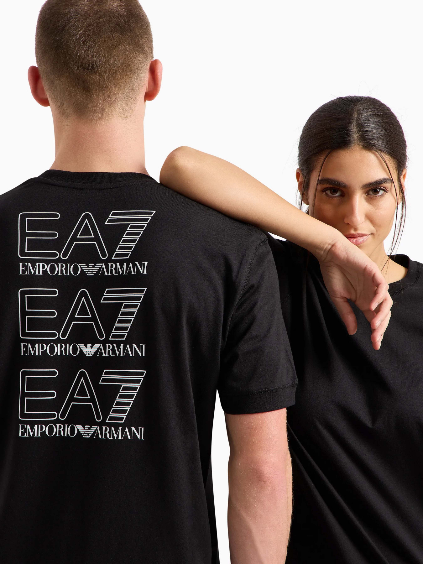 Футболка EA7 Core модель 3DUT02-PJTJZ-1200 Фото