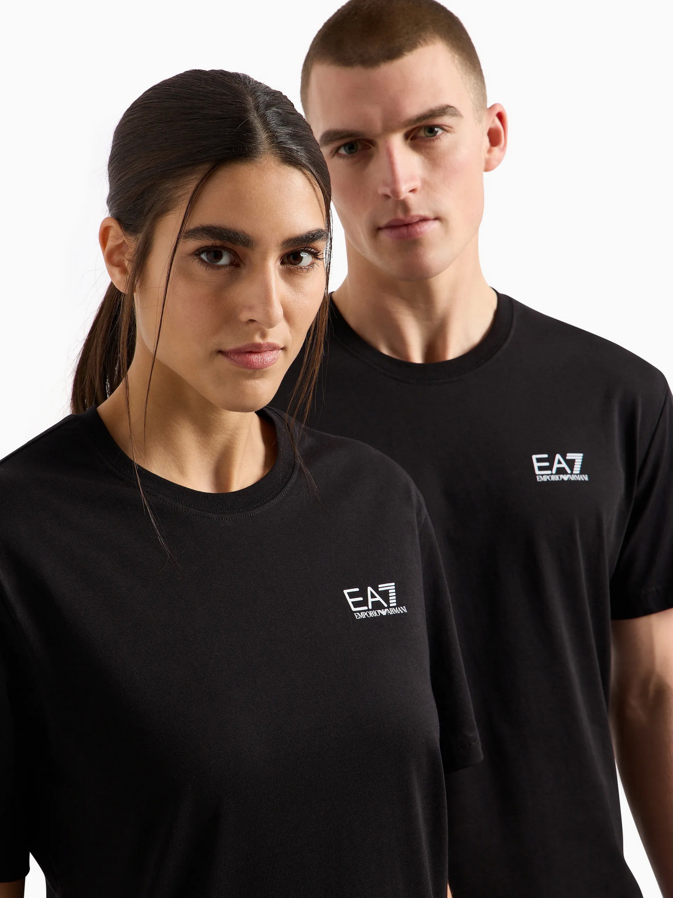 Футболка EA7 Logo Series модель 3DUT06-PJVBZ-1200 Фото