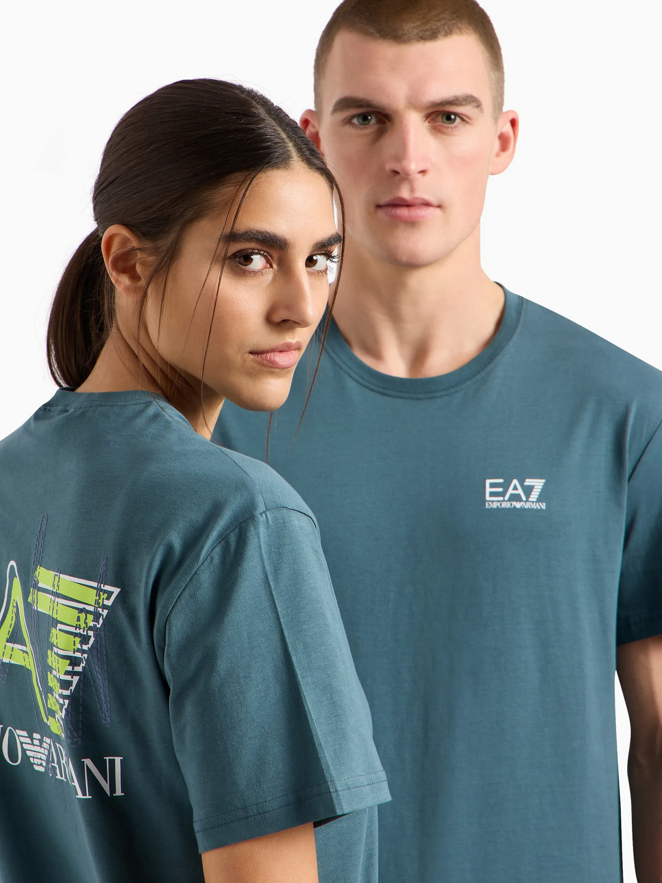 Футболка EA7 Logo Series модель 3DUT06-PJVBZ-1821 Фото