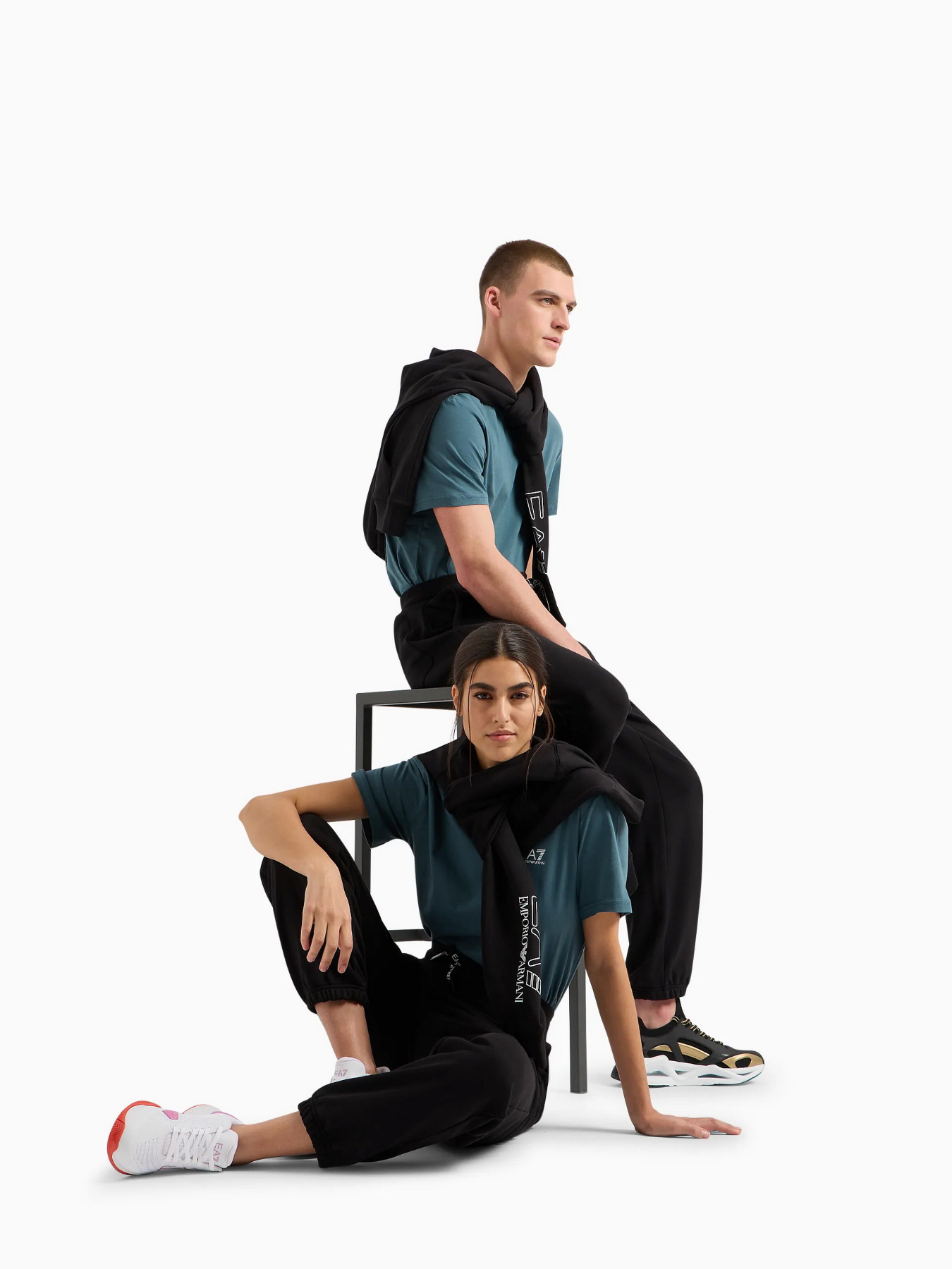 Футболка EA7 Logo Series модель 3DUT06-PJVBZ-1821 Футболка EA7 Logo Series модель 3DUT06-PJVBZ-1821 Фото