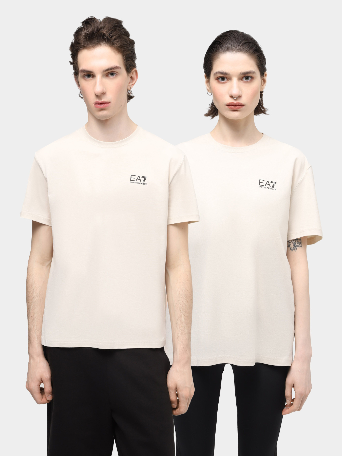 Футболка EA7 Logo Series модель 3DUT06-PJVBZ-1946 Фото