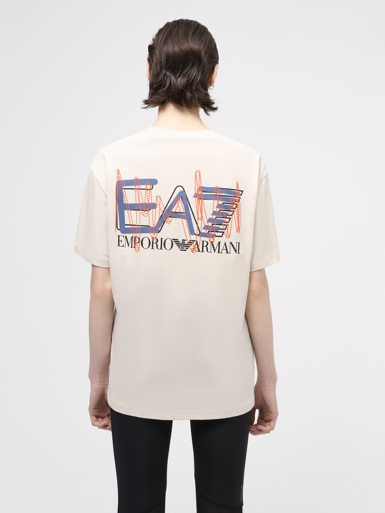 Футболка EA7 Logo Series модель 3DUT06-PJVBZ-1946 Фото