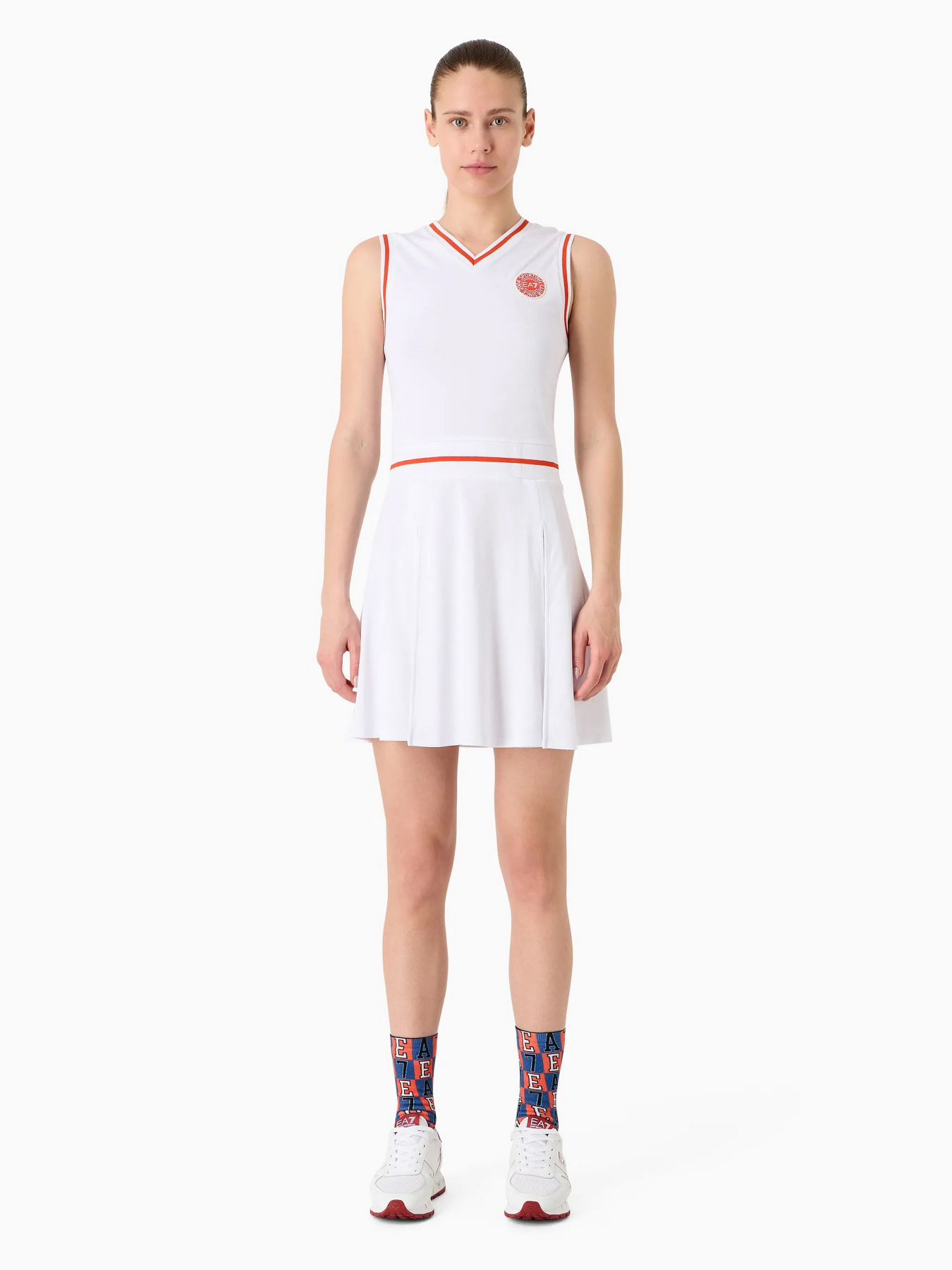 Платье мини EA7 Sporting Club модель 3DTA60-TJLDZ-1100 Фото