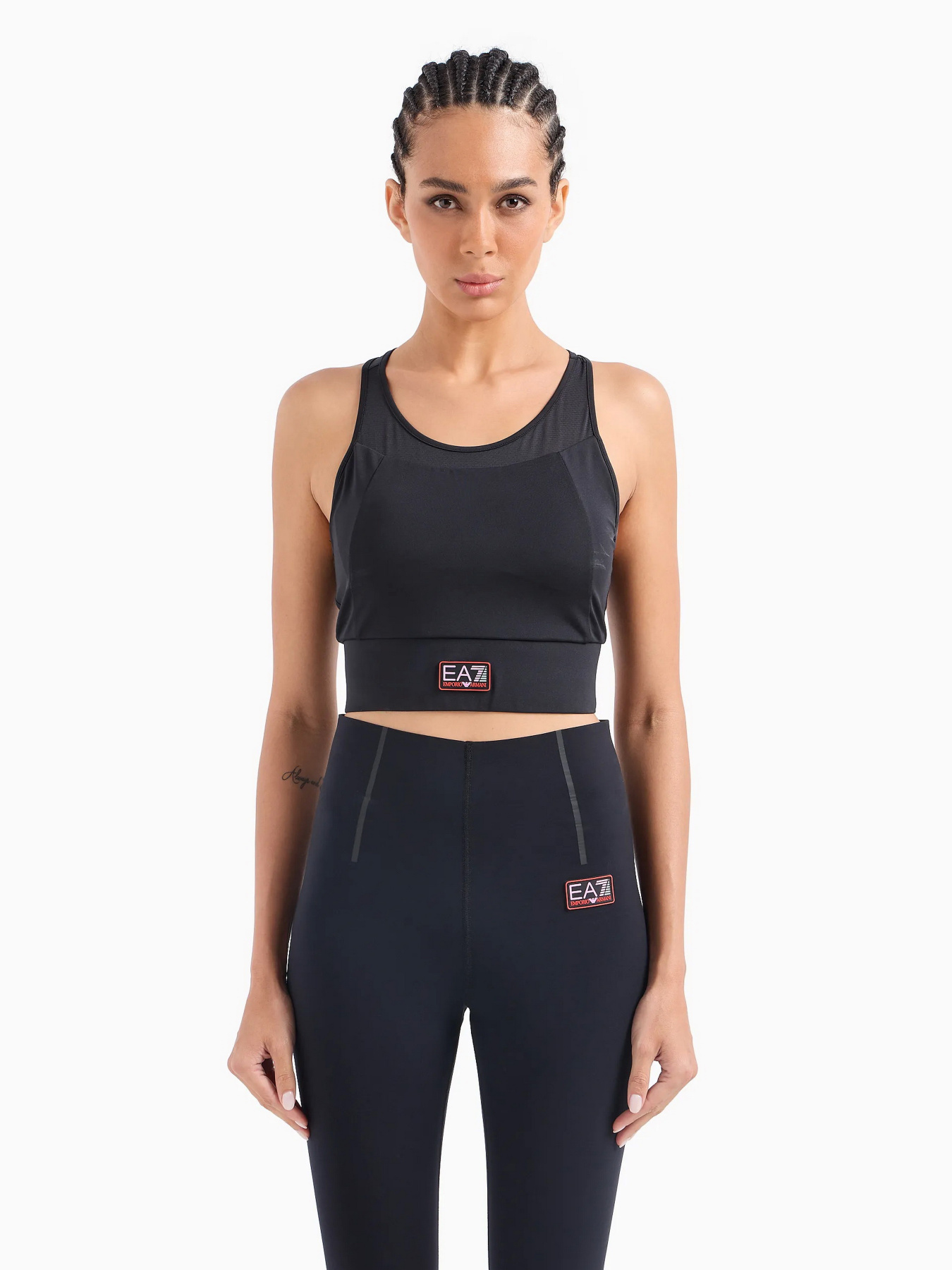 Топ спортивный EA7 Ventus7 модель 3DTH55-TJTCZ-1200 Фото