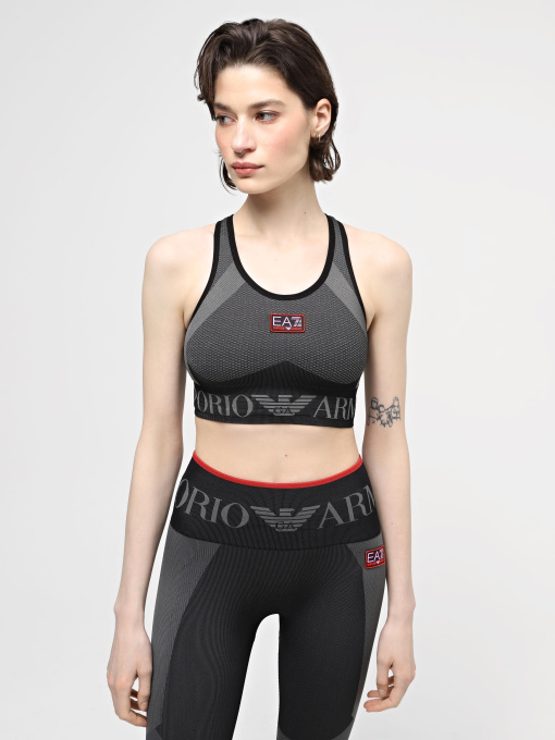 Топ спортивный EA7 Vigor7 модель 3DTH60-TJDGZ-1200 Фото