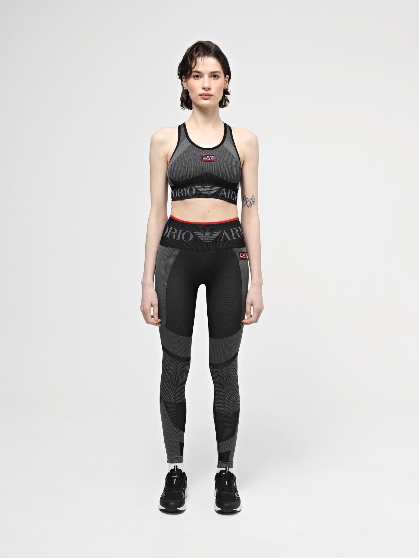 Леггинсы спортивные EA7 Vigor7 модель 3DTP50-TJDGZ-1200 Фото