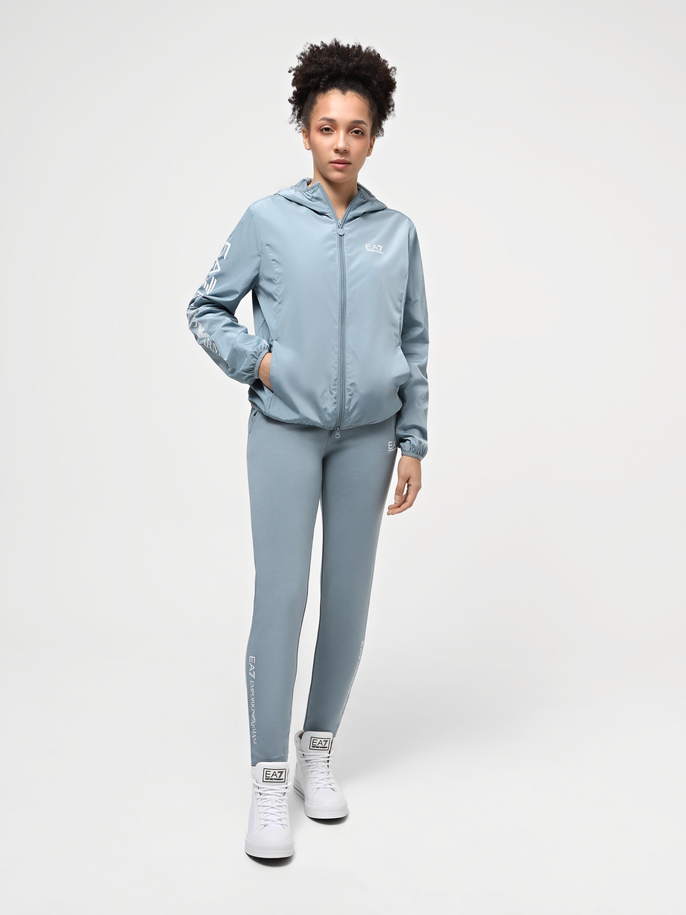 Штаны спортивные EA7 Shiny модель 3DTP54-TJSYZ-1533 Фото