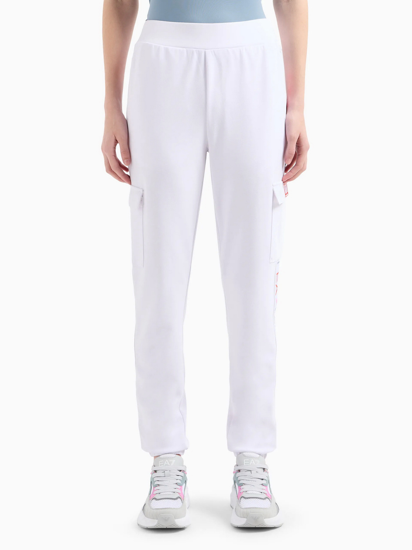 Штани спортивні EA7 Natural Ventus7 модель 3DTP64-TJKWZ-1100 Фото