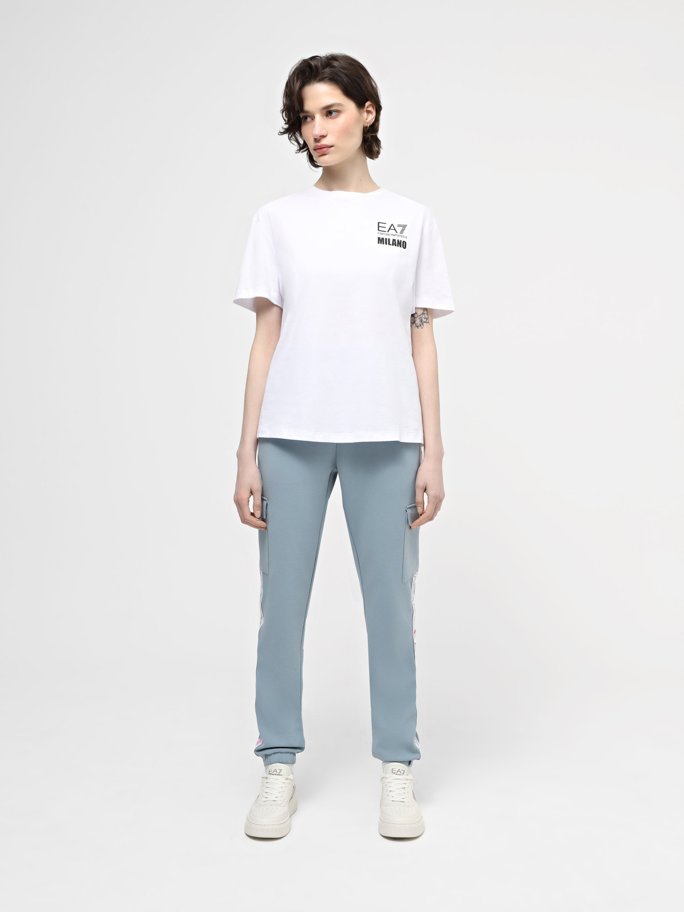 Спортивні штани EA7 Natural Ventus7 модель 3DTP64-TJKWZ-1533 Фото