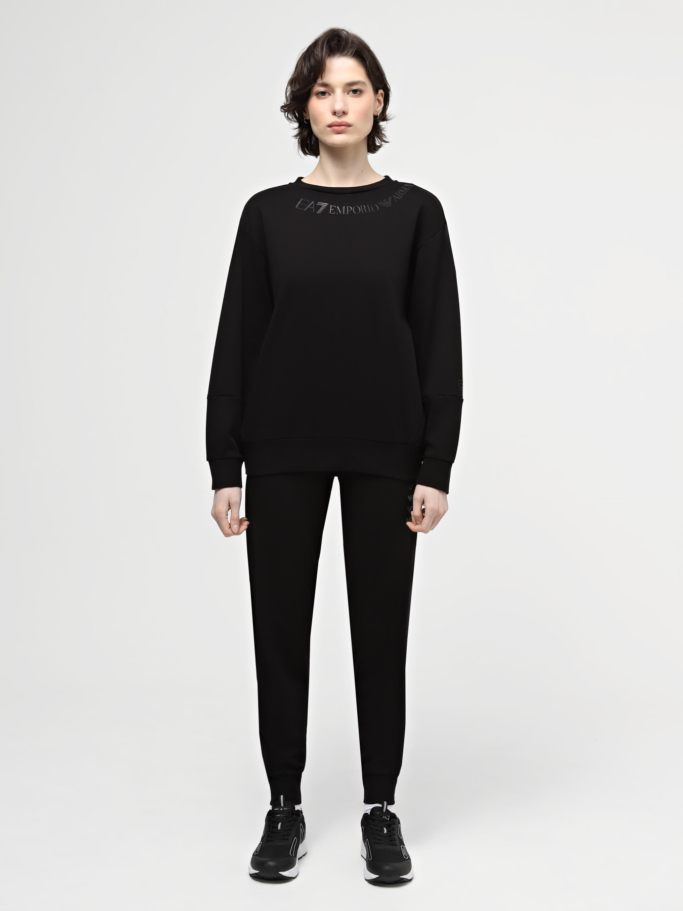 Штаны спортивные EA7 Logo Series модель 3DTP67-TJTHZ-0228 Фото