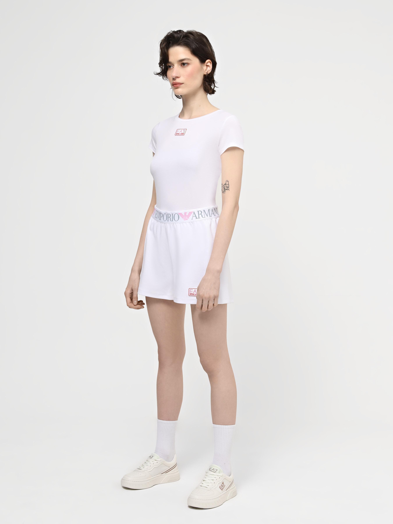 Повсякденні шорти EA7 Natural Ventus7 модель 3DTS63-TJKWZ-1100 Фото