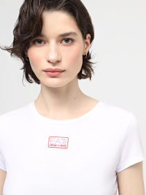 Футболка EA7 Natural Ventus7 модель 3DTT17-TJKUZ-1100 Фото