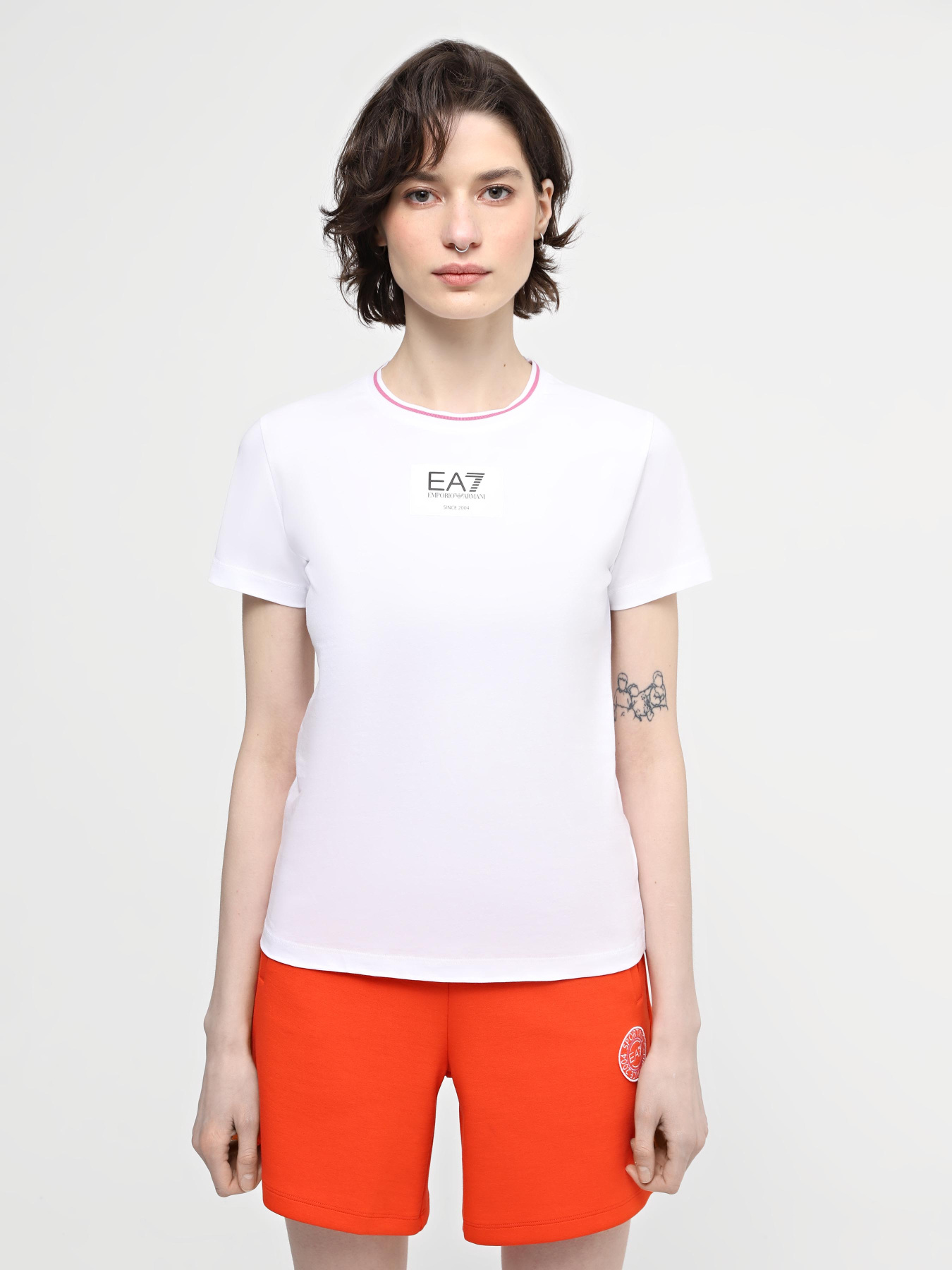 Футболка EA7 Sporting Club модель 3DTT34-TJTYZ-0102 Фото