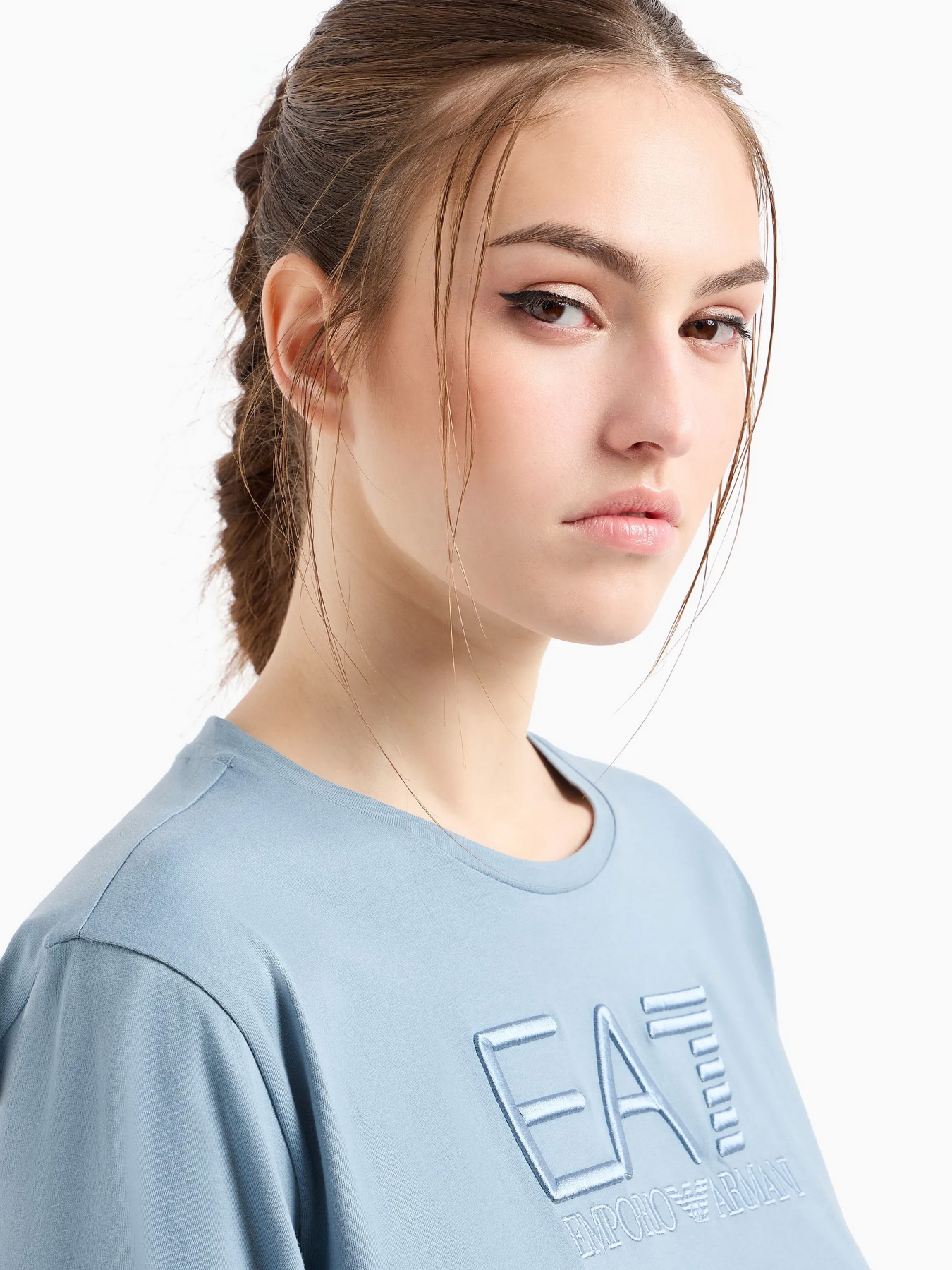 Футболка EA7 Logo Series модель 3DTT35-TJTYZ-1533 Фото