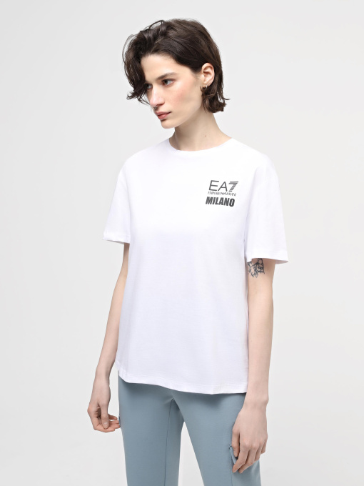 Футболка EA7 Logo Series модель 3DTT42-TJTYZ-1100 Фото