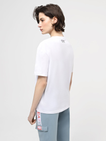 Футболка EA7 Logo Series модель 3DTT42-TJTYZ-1100 Фото