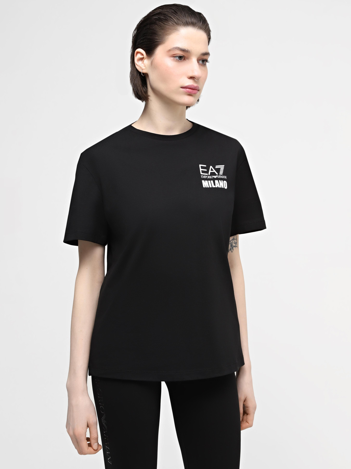 Футболка EA7 Logo Series модель 3DTT42-TJTYZ-1200 Фото