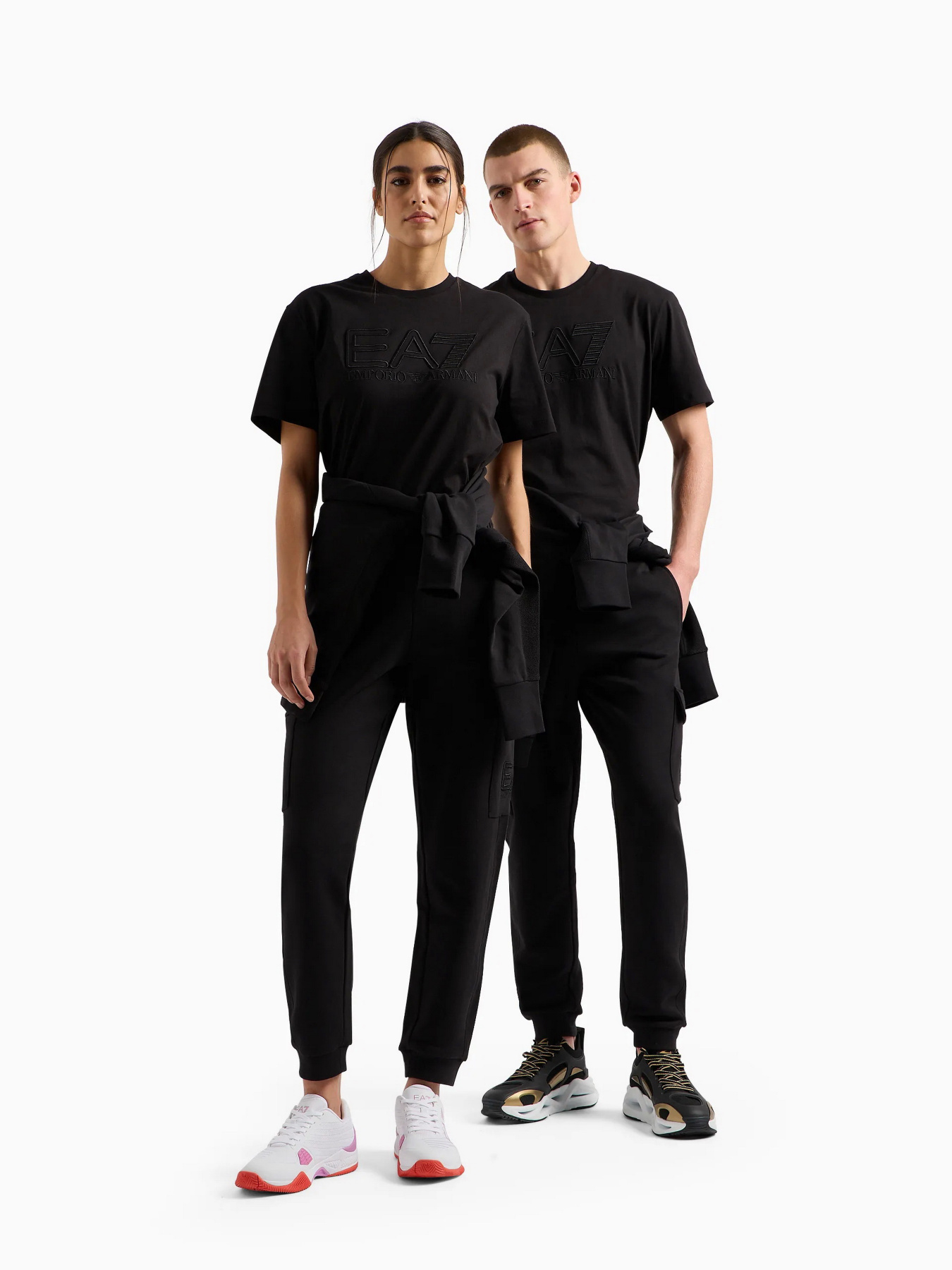 Футболка EA7 Logo Series модель 3DUT05-PJUTZ-1200 Фото