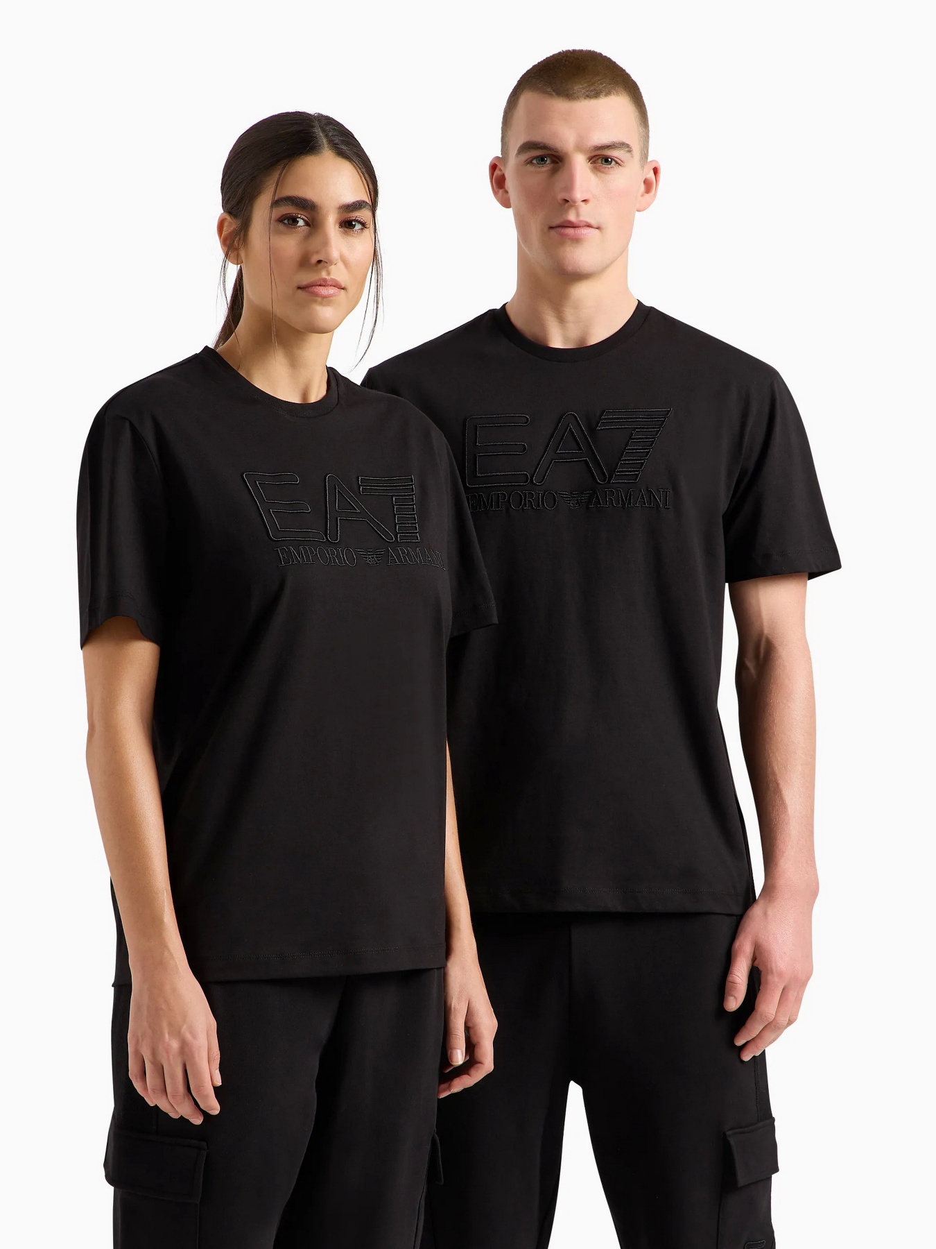 Футболка EA7 Logo Series модель 3DUT05-PJUTZ-1200 Фото