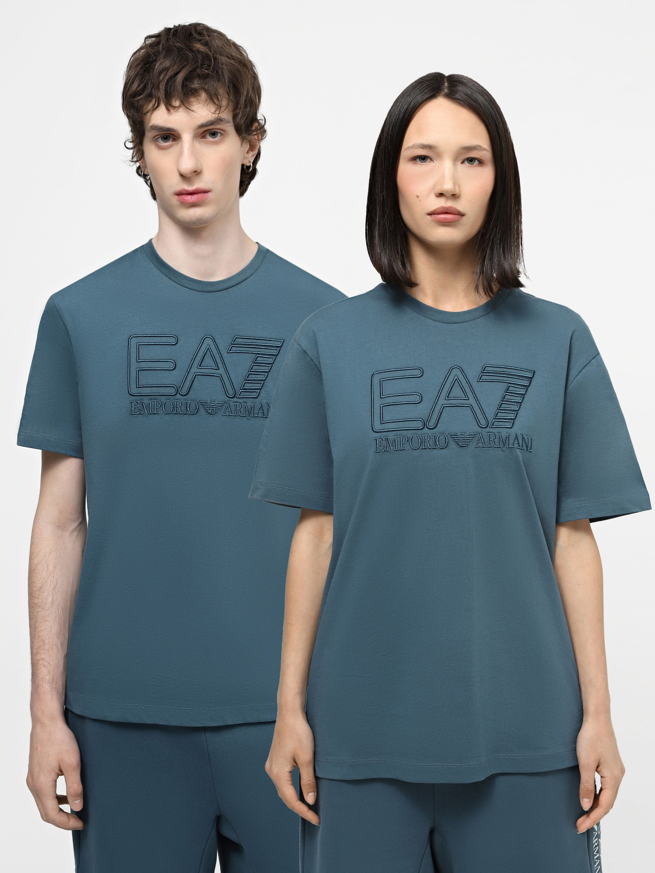 Футболка EA7 Logo Series модель 3DUT05-PJUTZ-1821 Фото