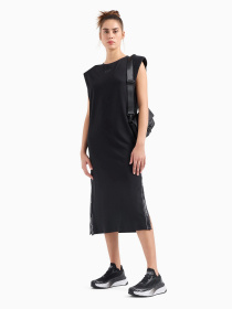 Платье миди EA7 Logo Series модель 3DTA61-TJ6SZ-1200 Платье миди EA7 Logo Series модель 3DTA61-TJ6SZ-1200 Фото