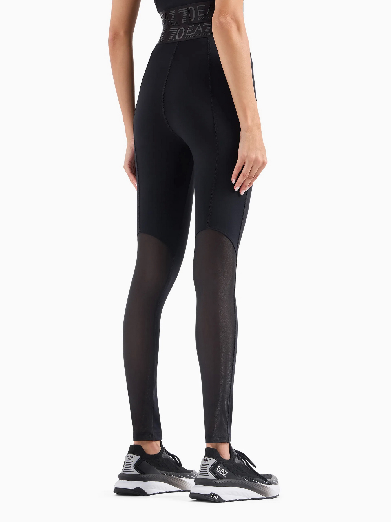 Леггинсы спортивные EA7 7.0 модель 3DTP74-TJKLZ-1200 Фото