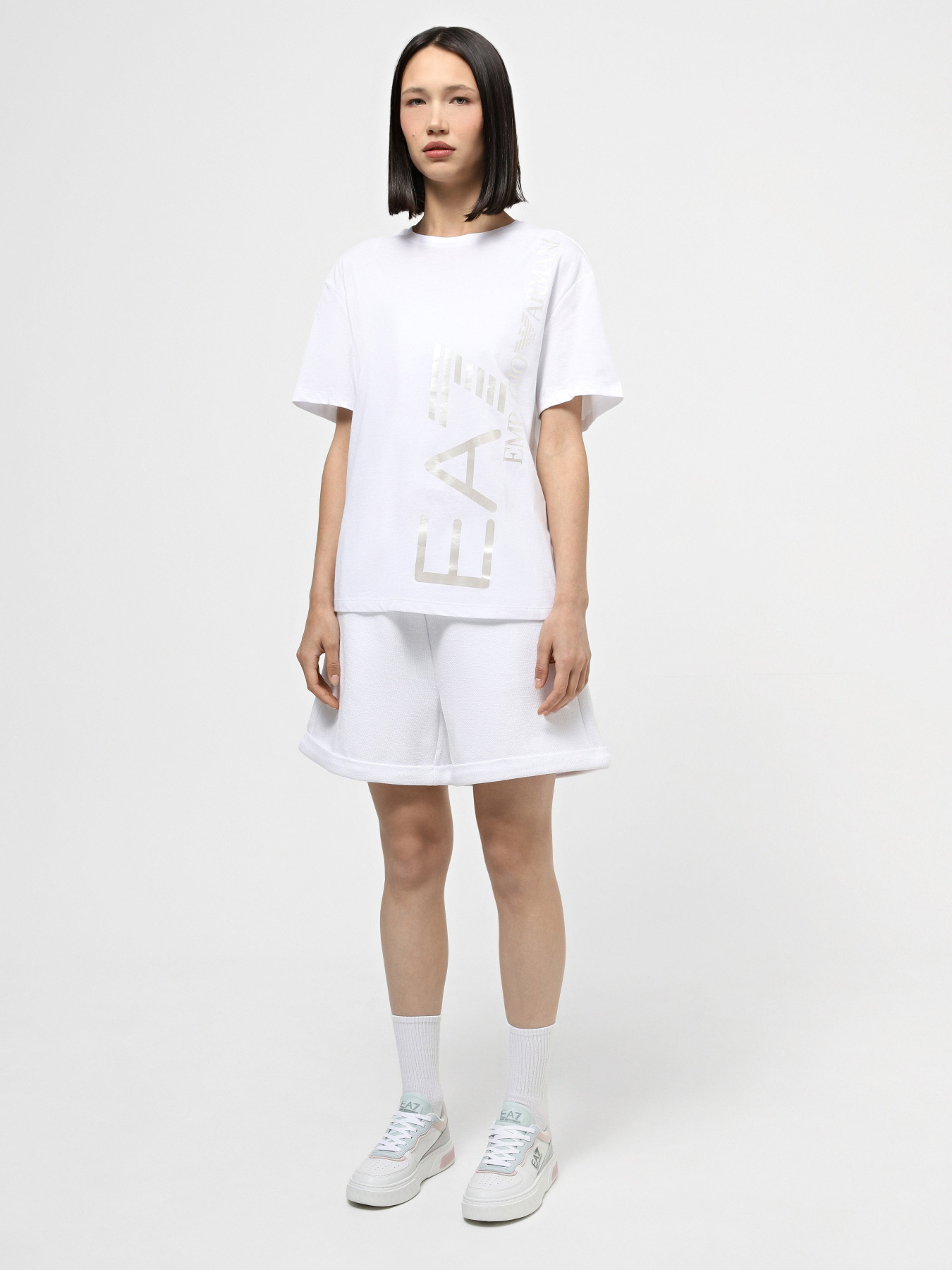 Повсякденні шорти EA7 Costa Smeralda модель 3DTS58-TJTPZ-1100 Фото