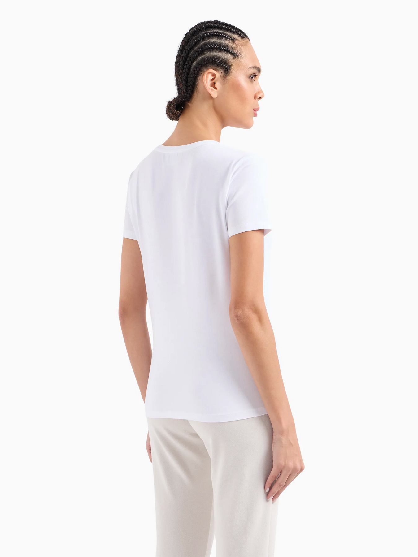 Футболка EA7 Logo Series модель 3DTT21-TJFKZ-1100 Фото