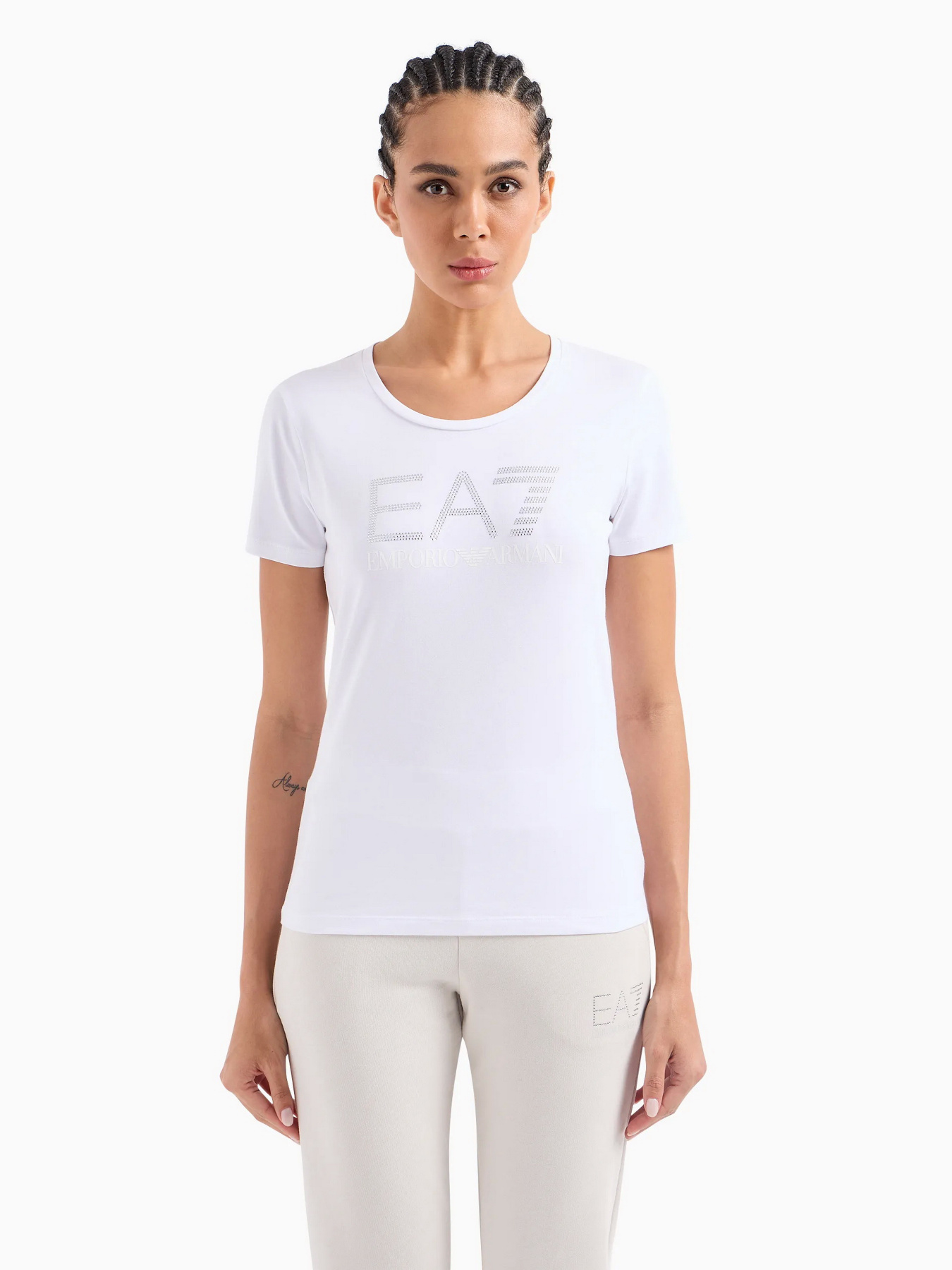 Футболка EA7 Logo Series модель 3DTT21-TJFKZ-1100 Фото