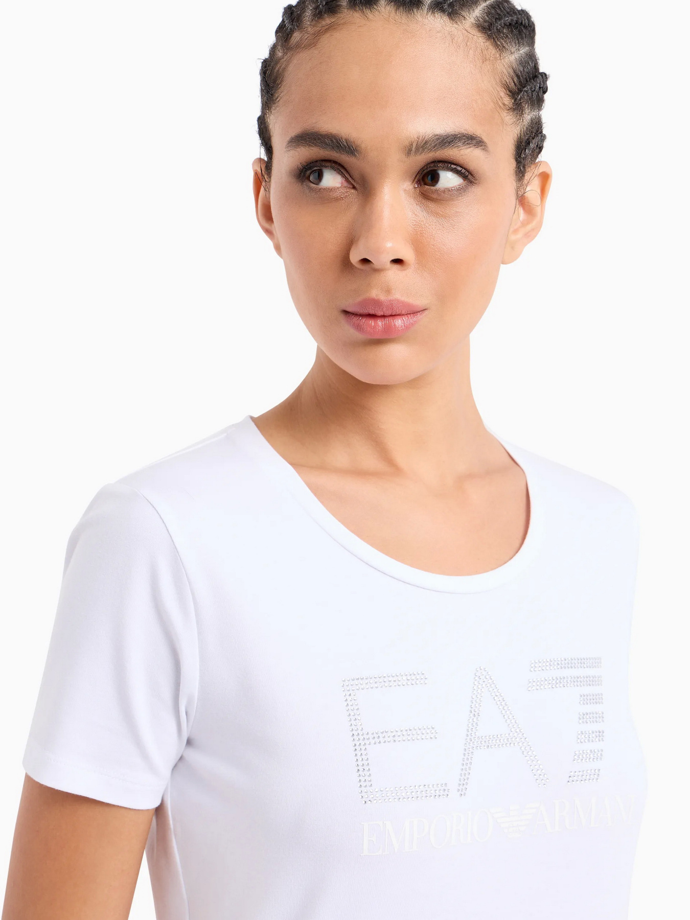 Футболка EA7 Logo Series модель 3DTT21-TJFKZ-1100 Фото