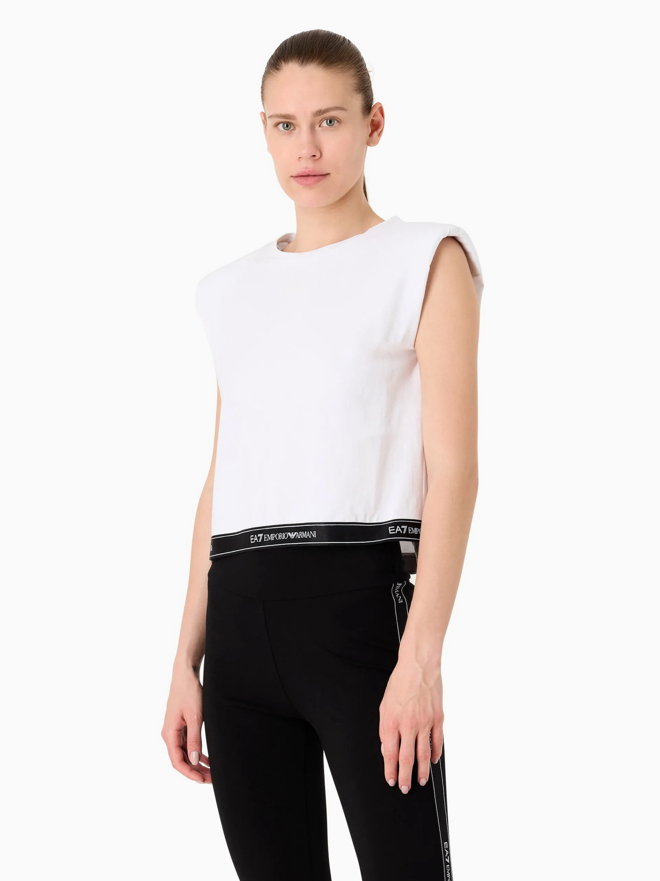 Футболка EA7 Logo Series модель 3DTT22-TJ6SZ-1100 Фото