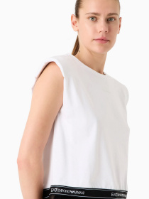 Футболка EA7 Logo Series модель 3DTT22-TJ6SZ-1100 Фото