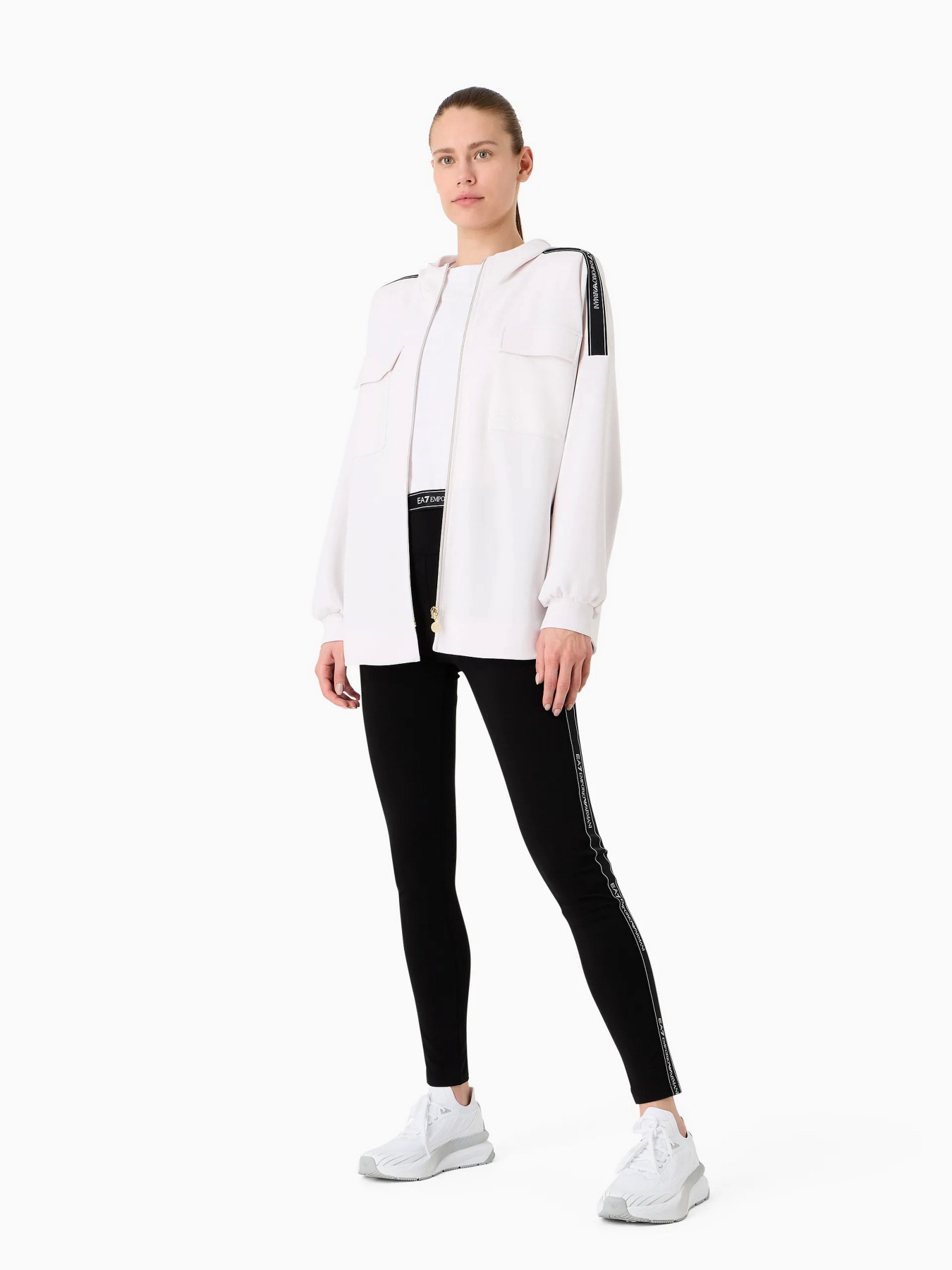 Футболка EA7 Logo Series модель 3DTT22-TJ6SZ-1100 Фото