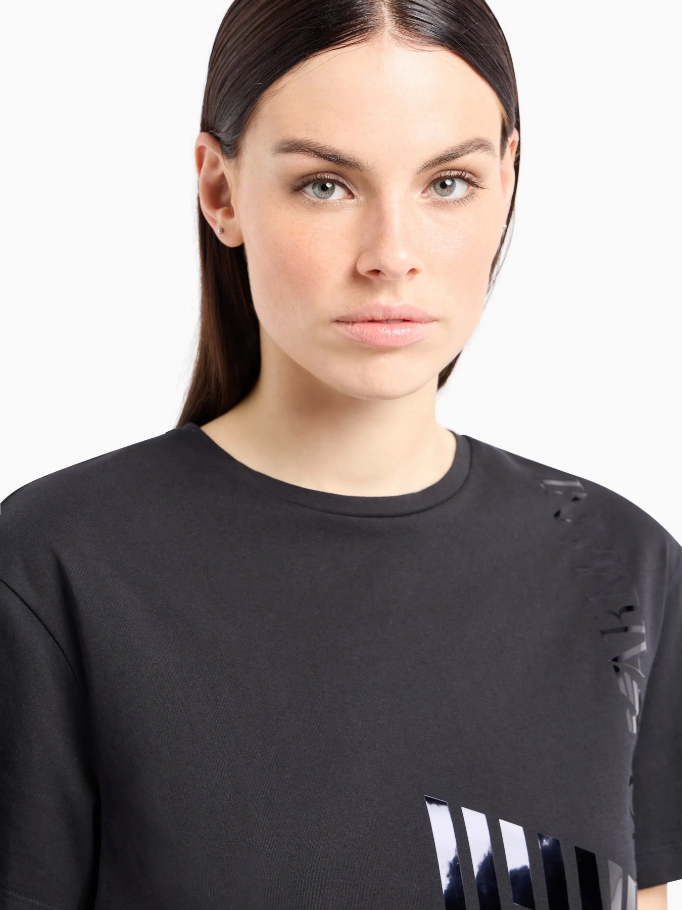 Футболка EA7 Logo Series модель 3DTT25-TJTYZ-0228 Фото