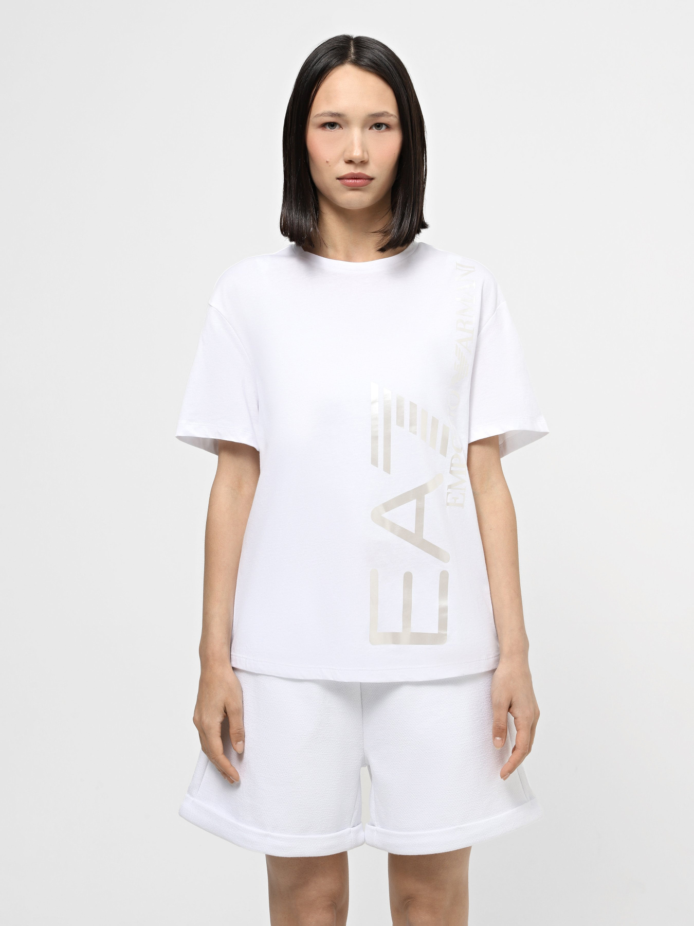 Футболка EA7 Logo Series модель 3DTT25-TJTYZ-1100 Футболка EA7 Logo Series модель 3DTT25-TJTYZ-1100 Фото