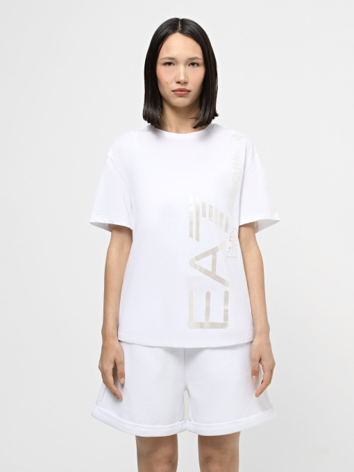 Футболка EA7 Logo Series модель 3DTT25-TJTYZ-1100 Фото