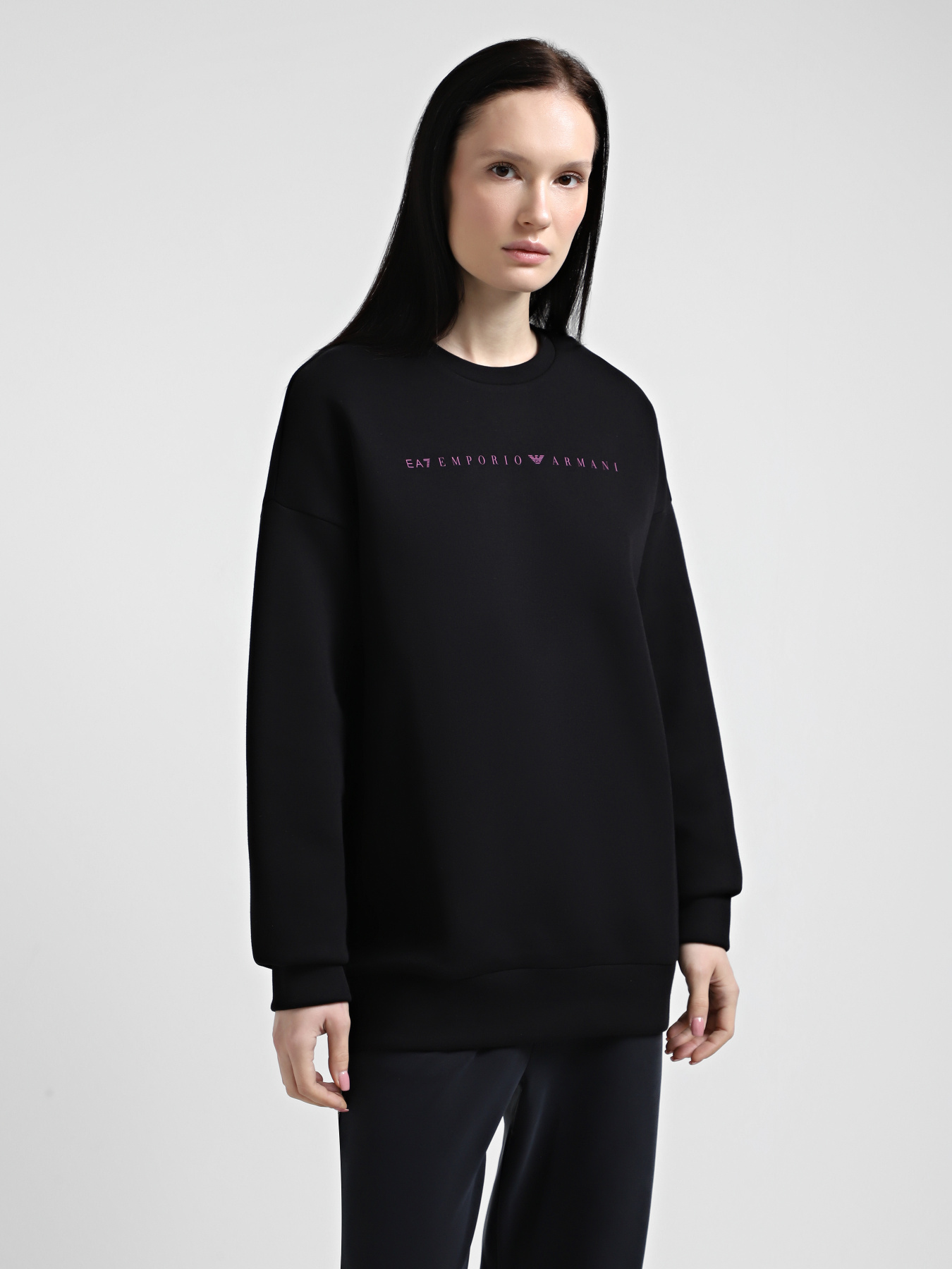 Свитшот EA7 Natural Ventus7 модель 6DTM02-TJUXZ-1200 Фото