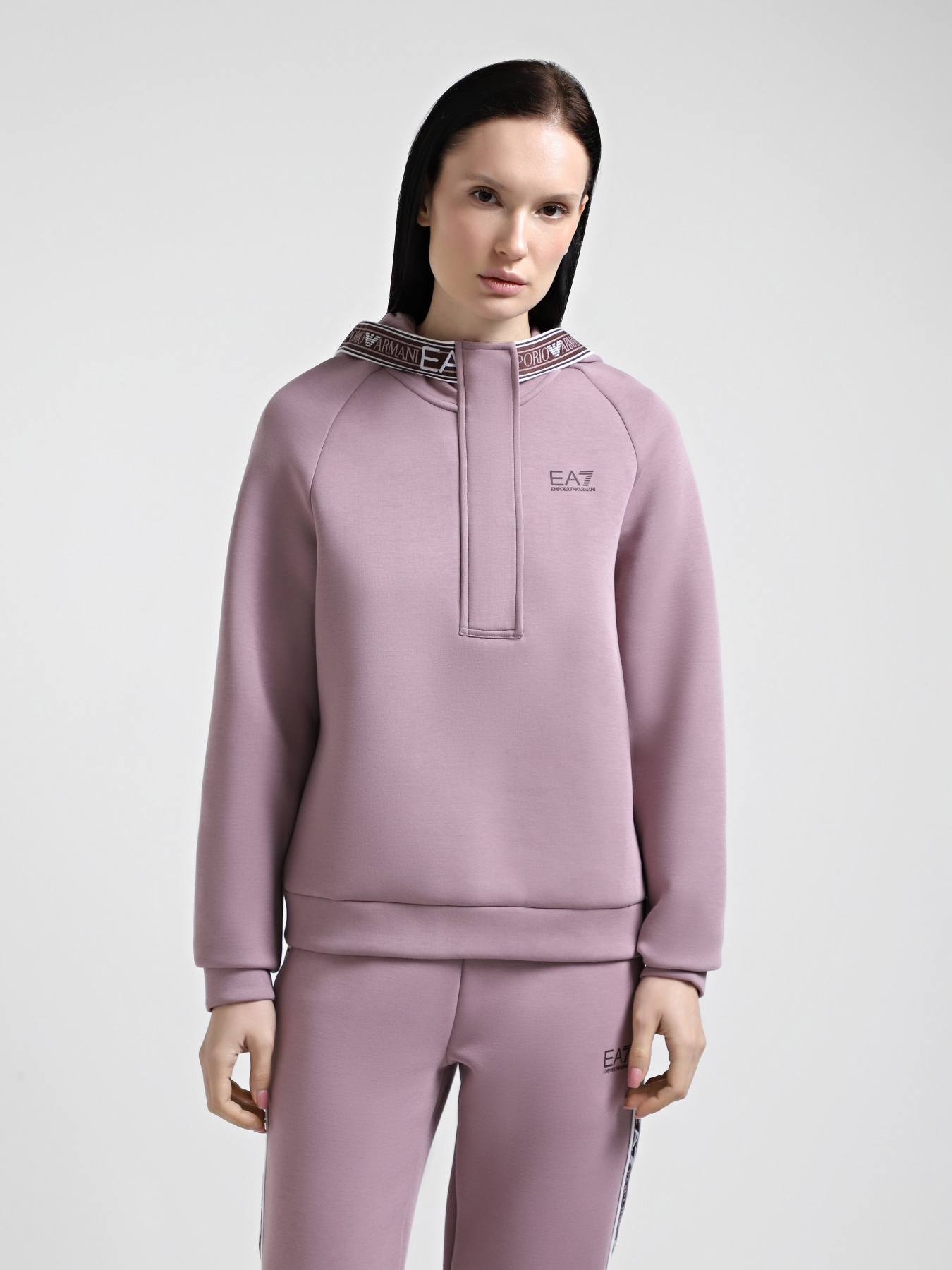 Худи EA7 Natural Ventus7 модель 6DTM38-TJUXZ-1341 Фото