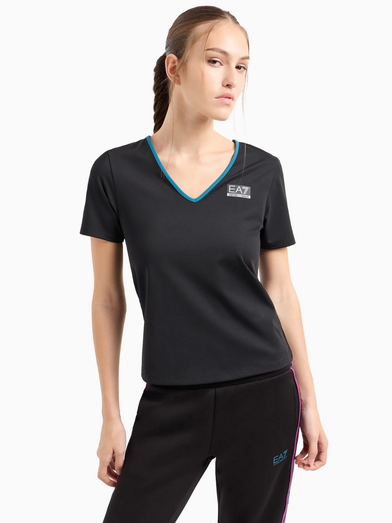 Футболка EA7 Ventus7 модель 6DTT02-TJKLZ-1200 Фото