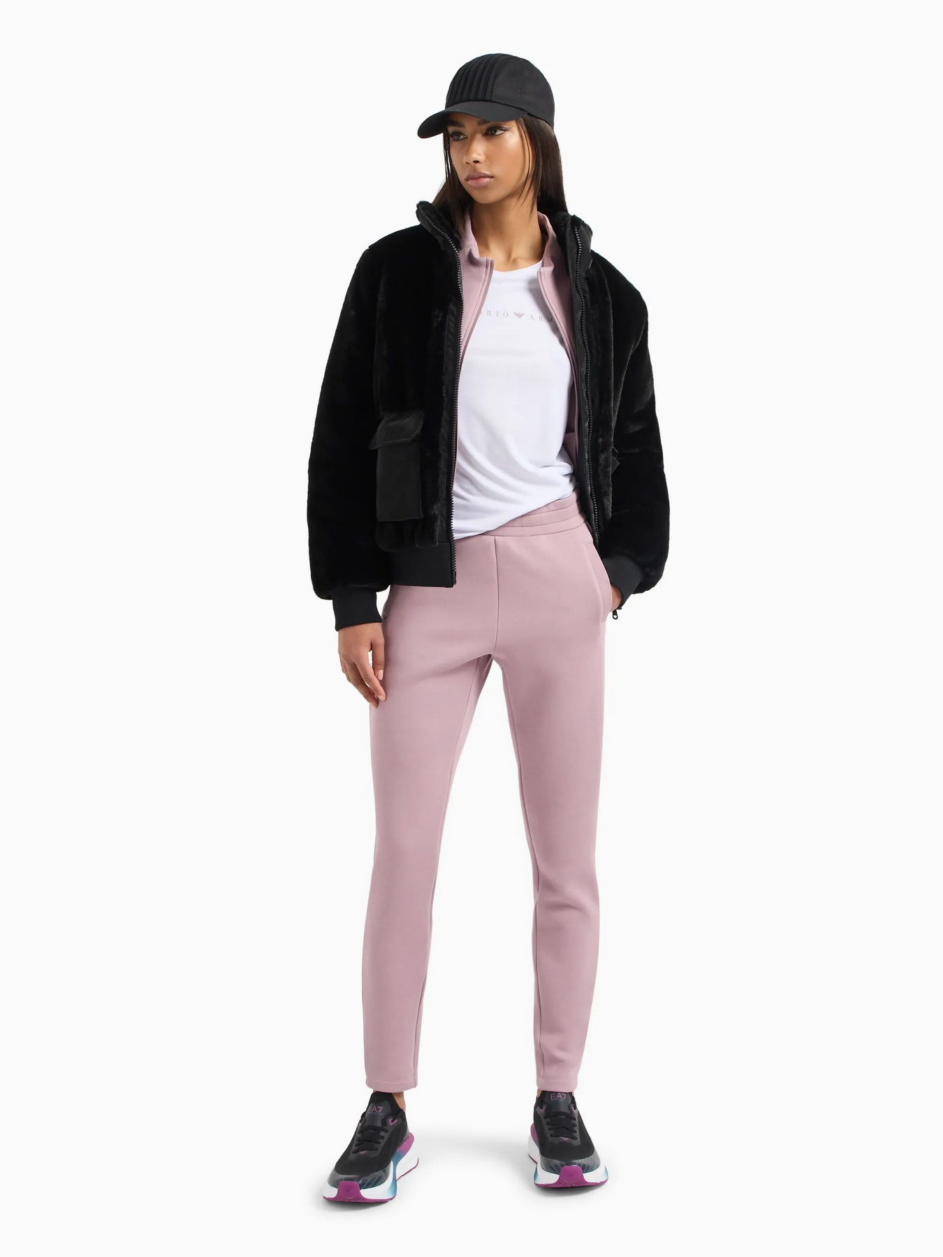 Футболка EA7 Natural Ventus7 модель 6DTT03-TJKUZ-1100 Фото