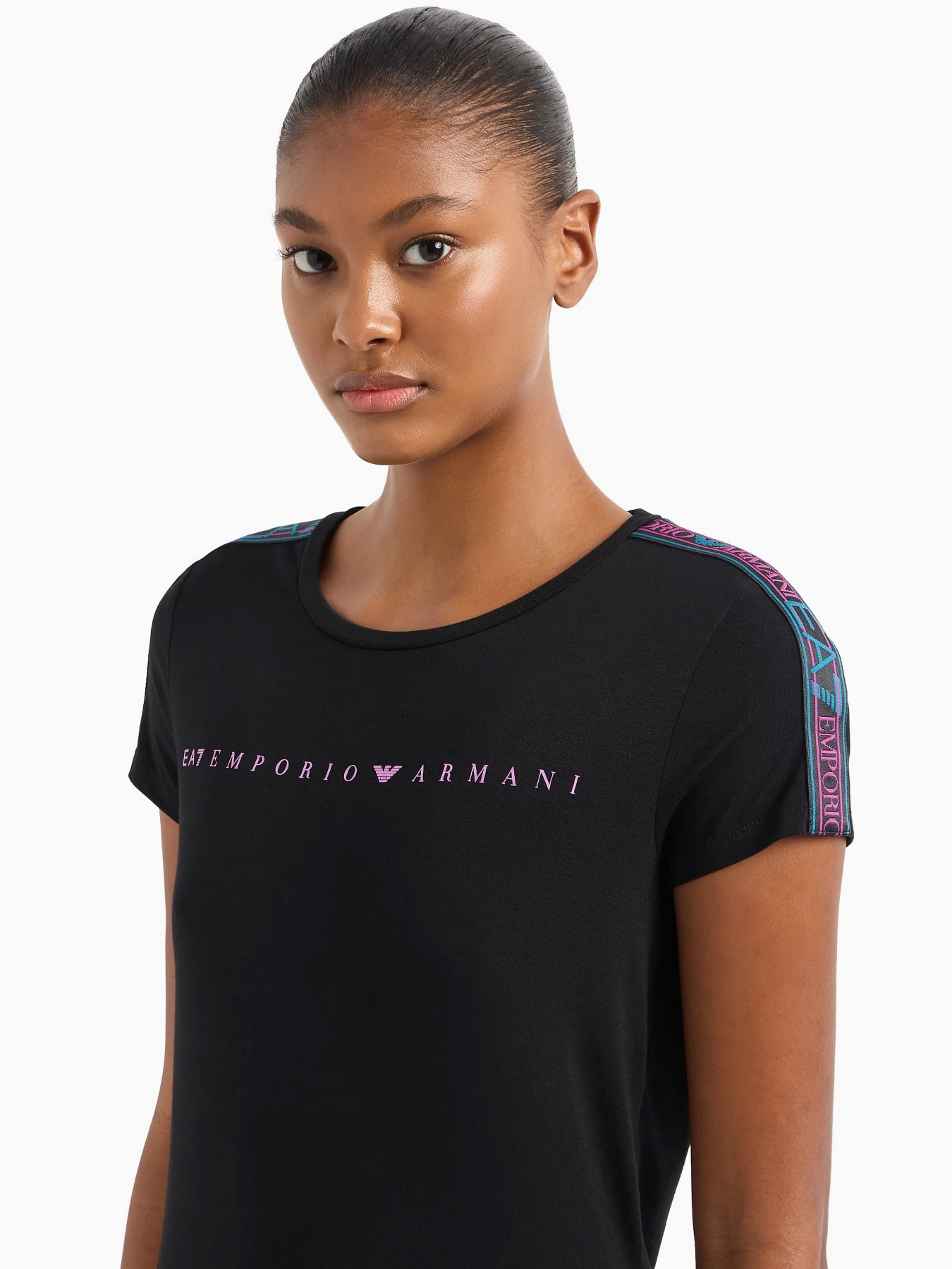 Футболка EA7 Natural Ventus7 модель 6DTT03-TJKUZ-1200 Фото