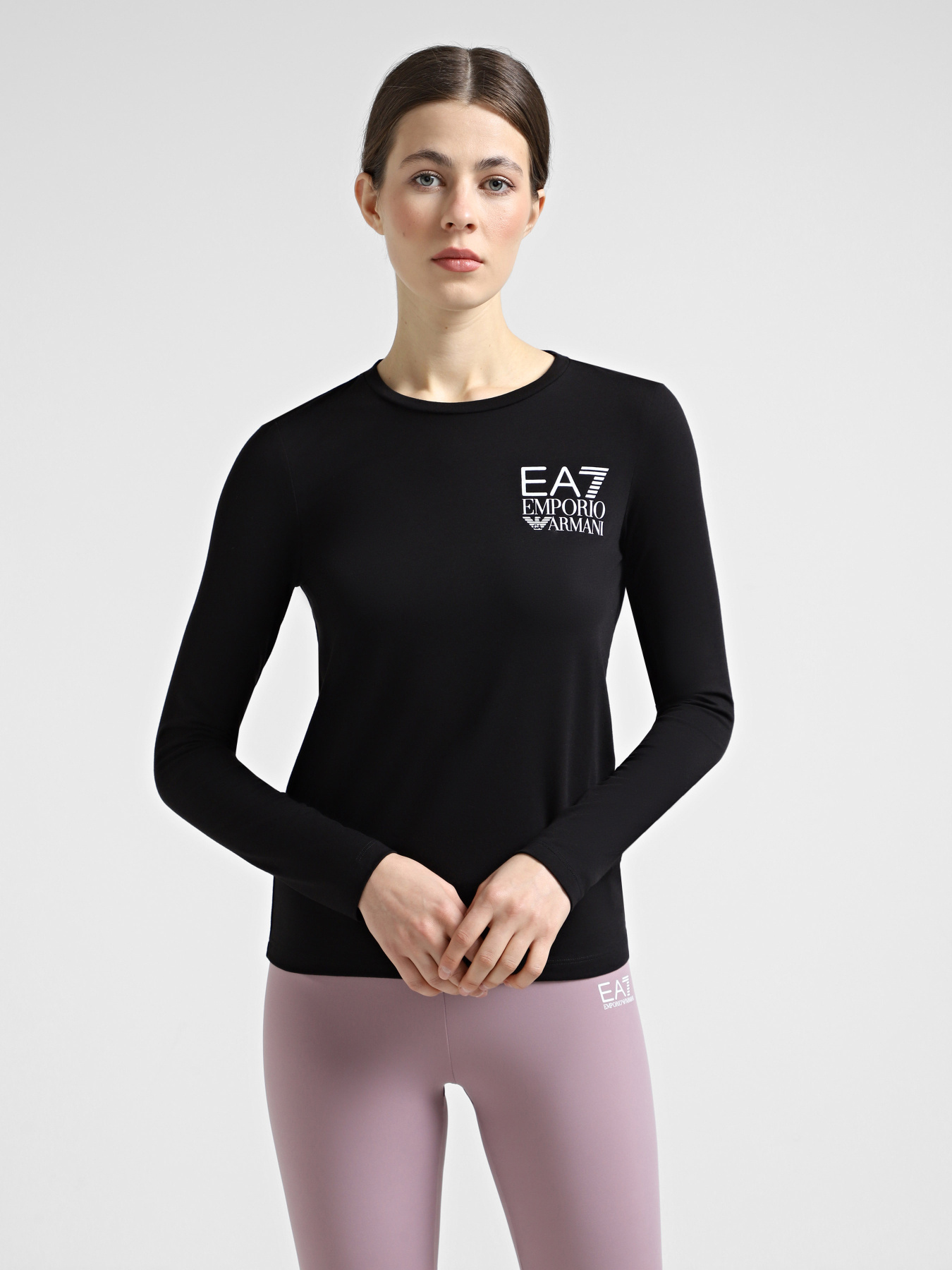 Лонгслив EA7 Visibility модель 6DTT11-TJVLZ-0200 Фото