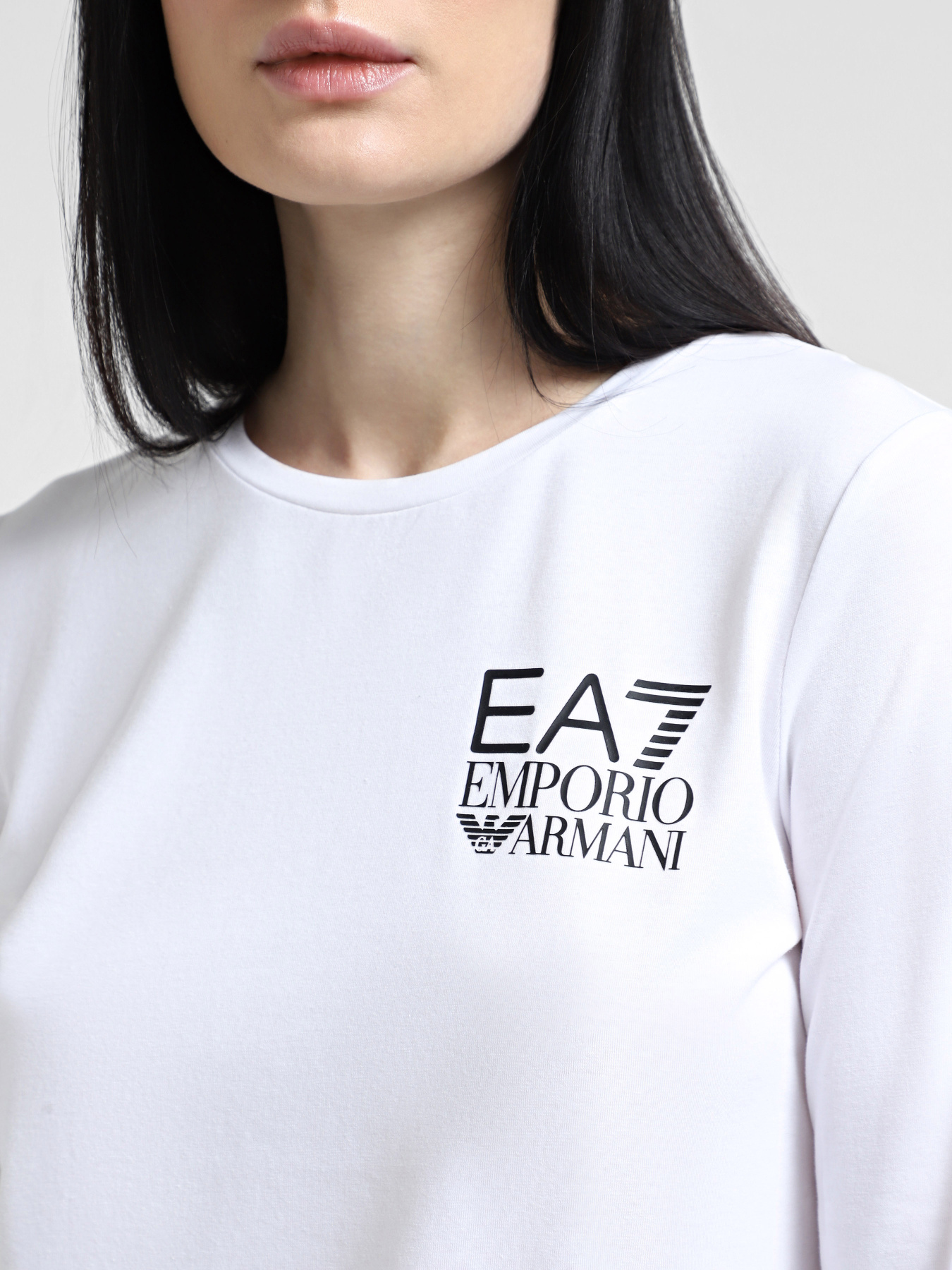 Лонгслив EA7 Visibility модель 6DTT11-TJVLZ-1100 Фото