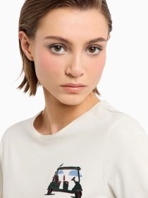 Футболка EA7 Golf Pro модель 6DTT35-TJZPZ-1910 Фото