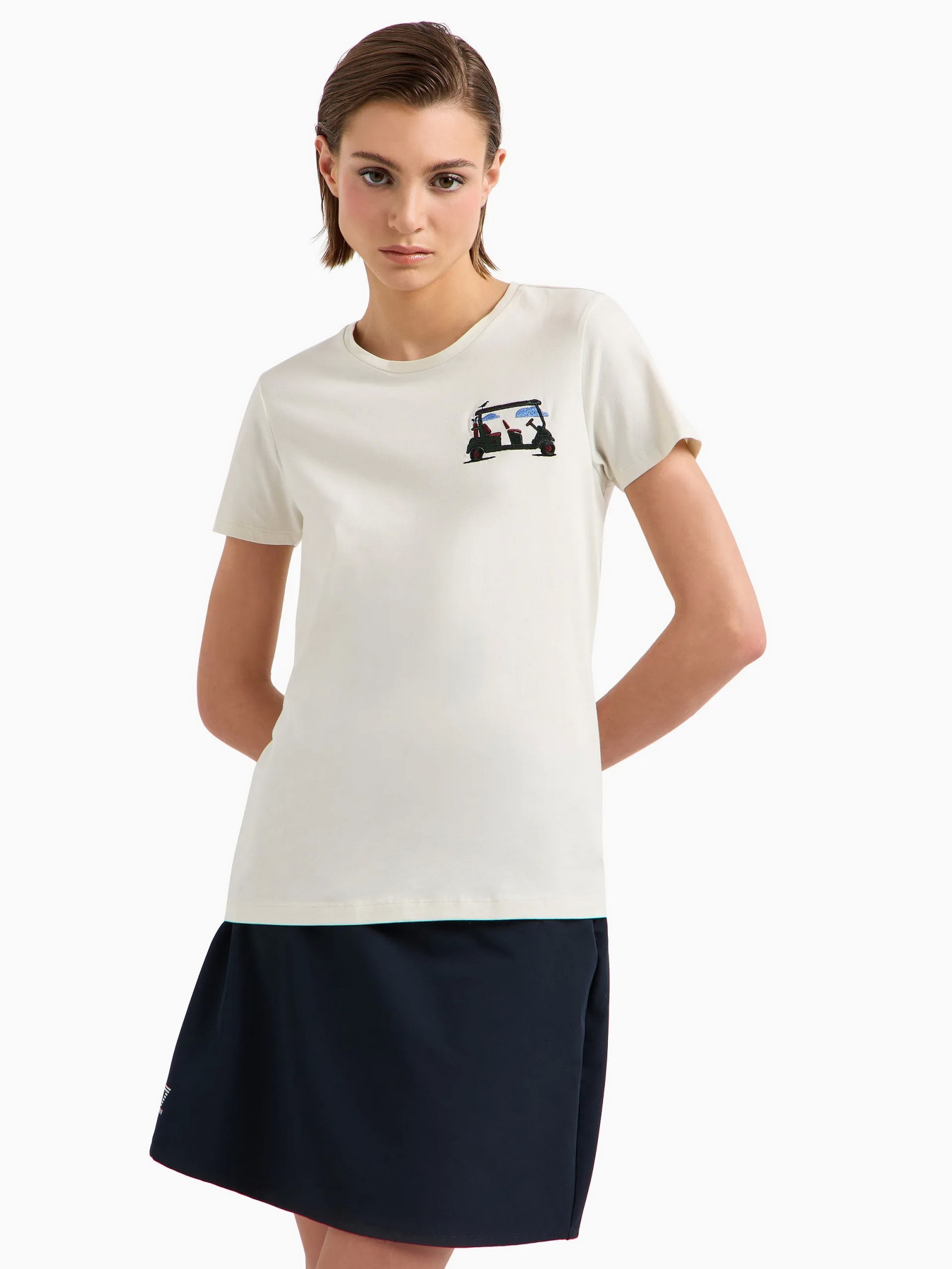 Футболка EA7 Golf Pro модель 6DTT35-TJZPZ-1910 Футболка EA7 Golf Pro модель 6DTT35-TJZPZ-1910 Фото