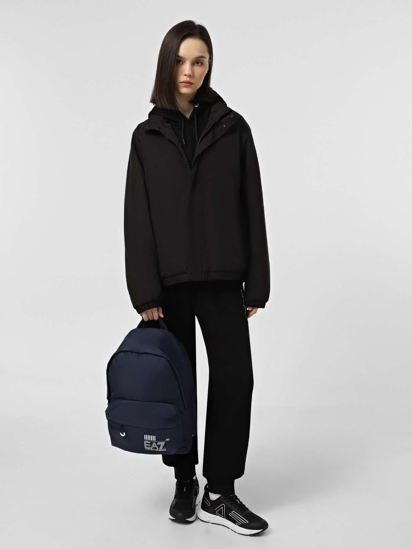 Демісезонна куртка EA7 Logo Series модель 6DUB06-PNE1Z-1200 Фото
