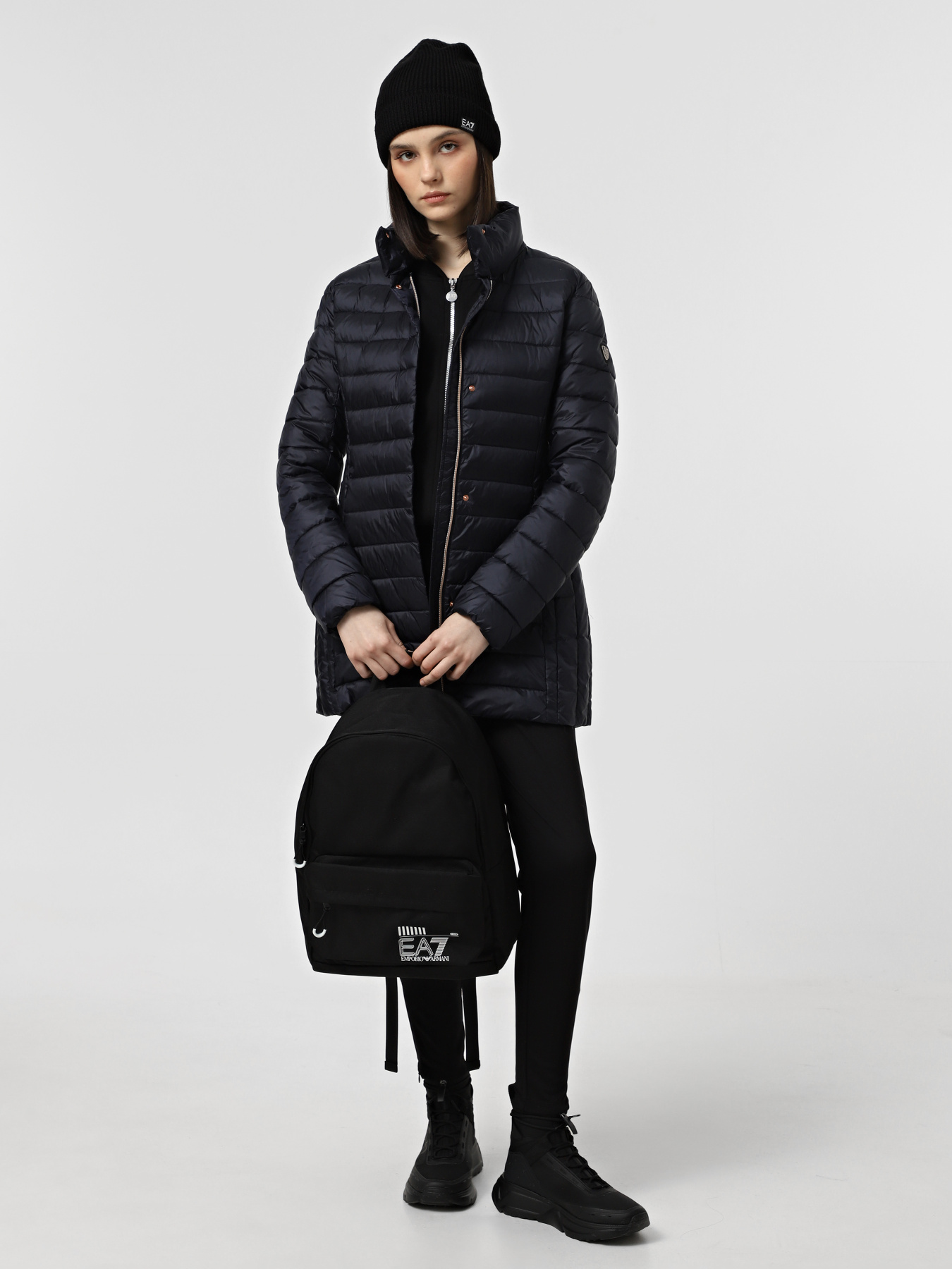 Пальто с утеплителем EA7 модель 6DTK04-TNGAZ-1562 Фото