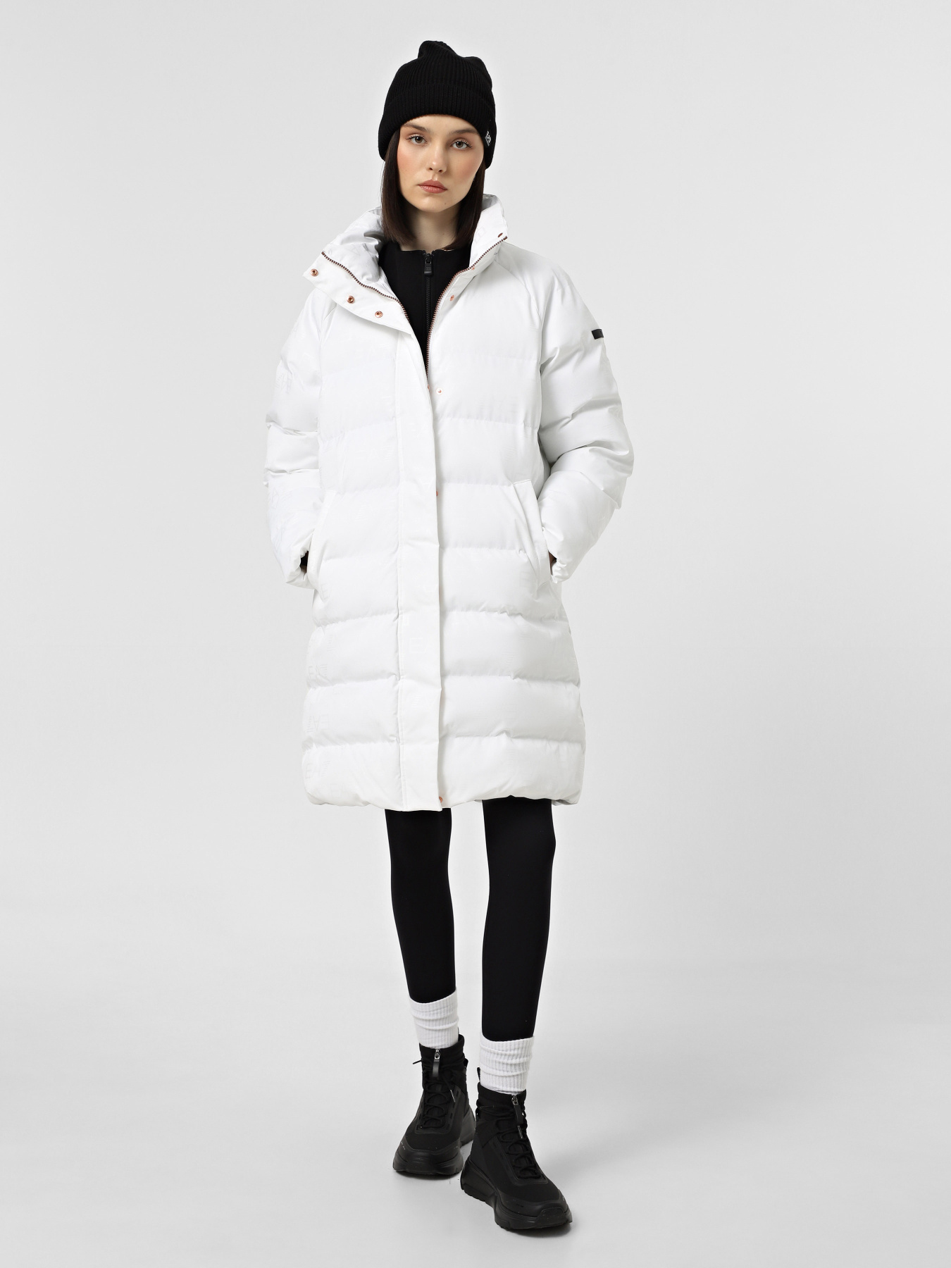 Пальто з утеплювачем EA7 модель 6DTL03-TNGGZ-1100 Фото