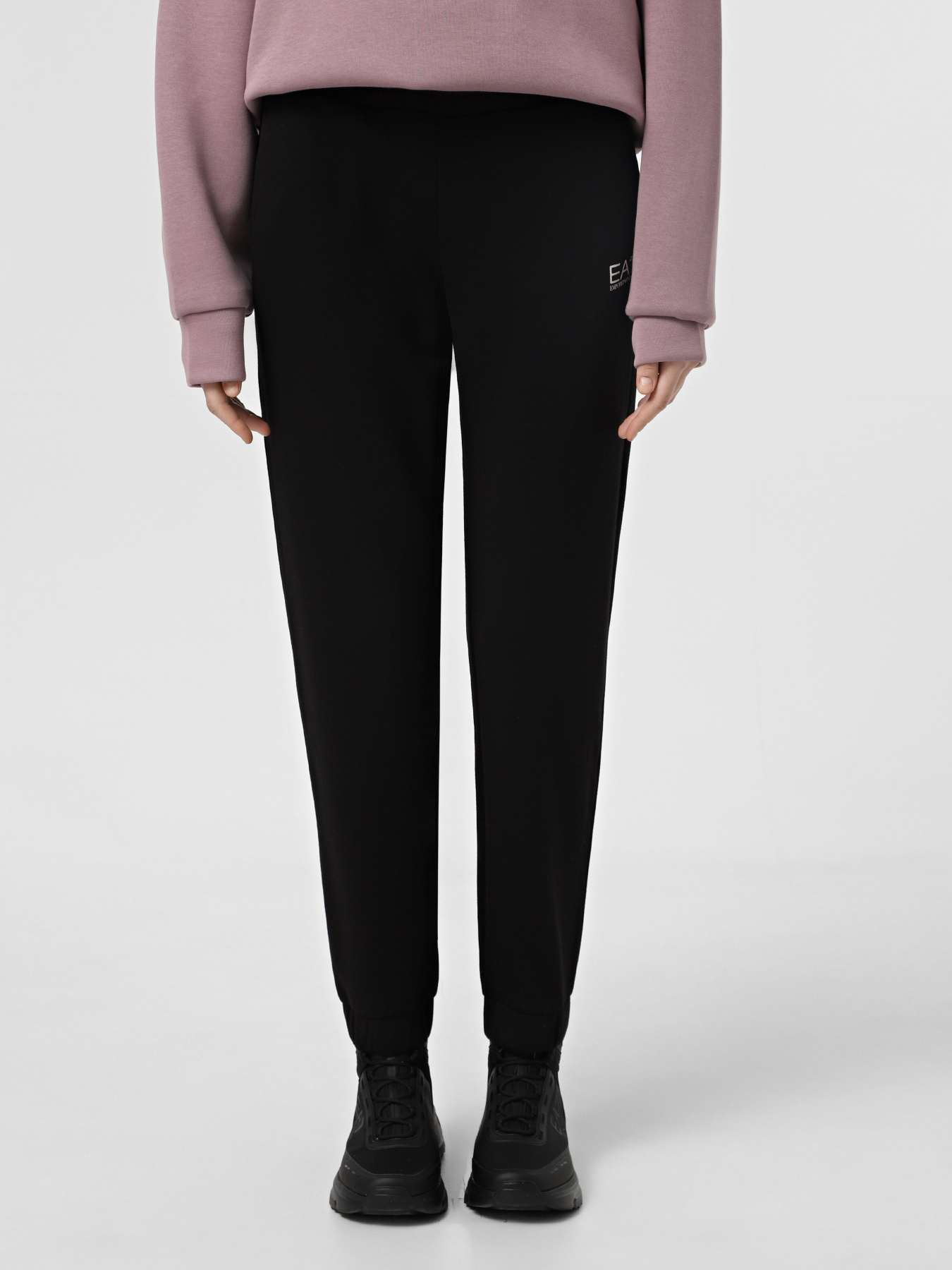 Штаны спортивные EA7 Logo Series модель 6DTP66-TJQLZ-1200 Фото